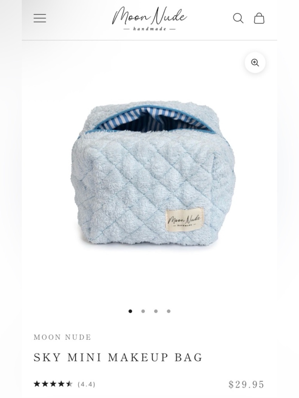 Moon Nude Sky large and mini makeup bags - Picture 3 of 3